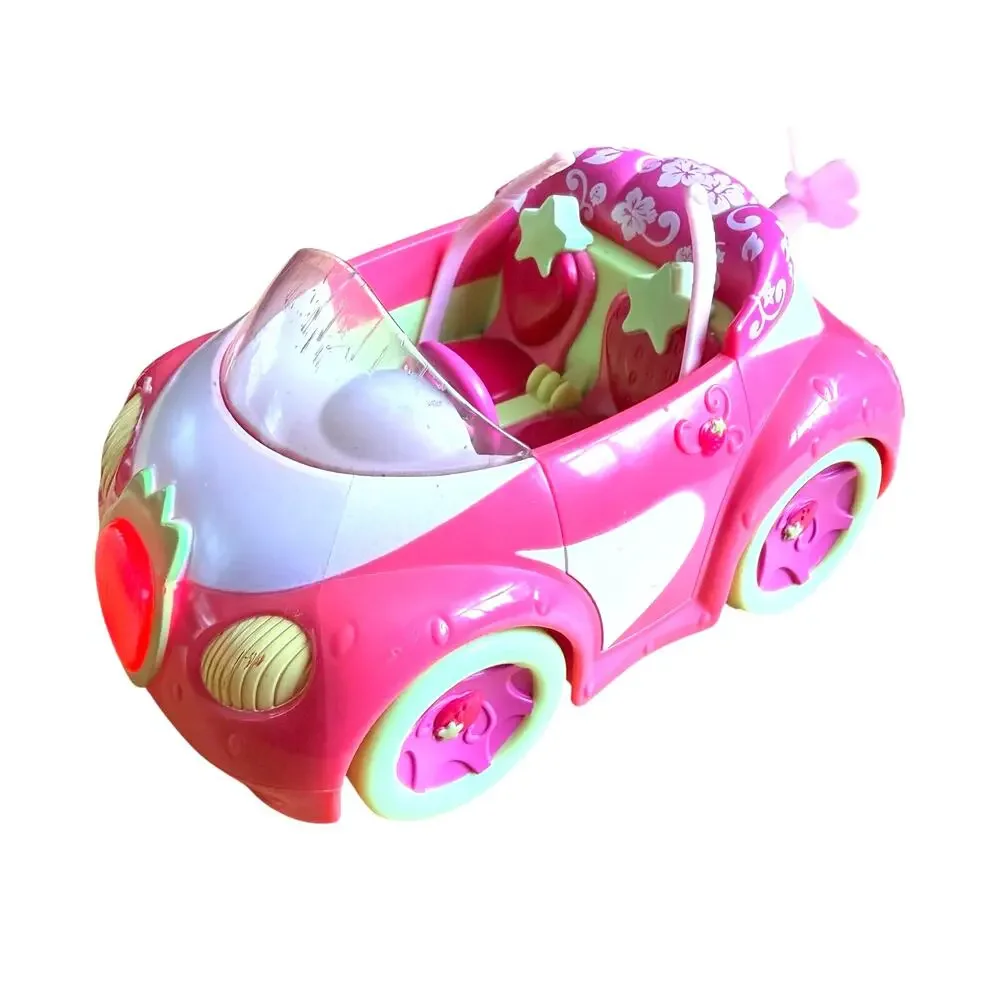 2009 Hasbro Strawberry Shortcake Berry Cruiser RC Remote Control Car Tested